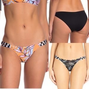 Maaji Brazilian Gospel Reversible Bikini Bottoms Sz L